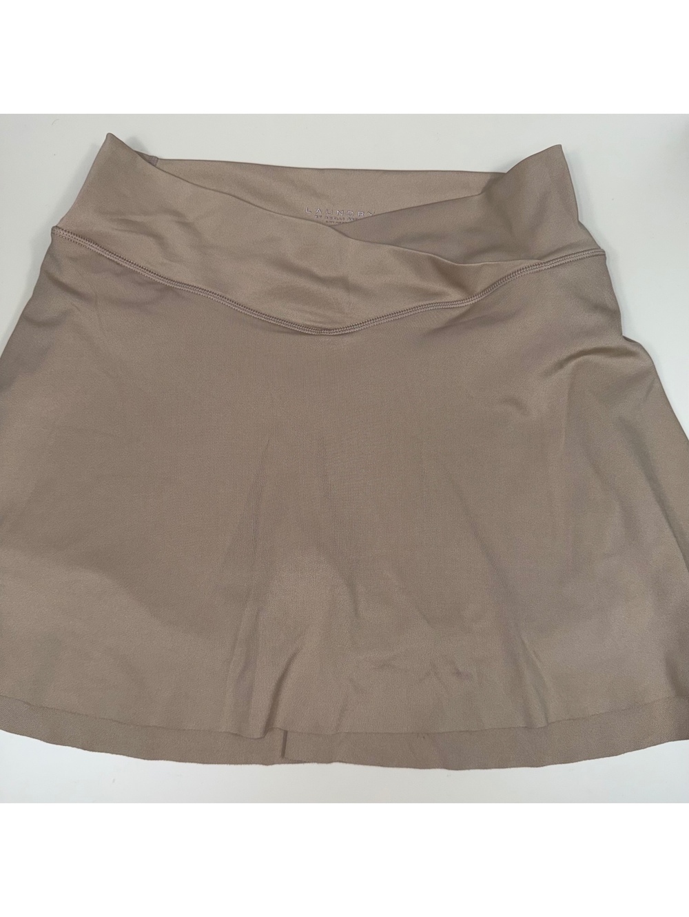 Laundry by Shelli Segal Skort Medium Taupe Athletic